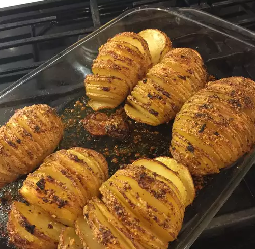 Hasselback Potatoes