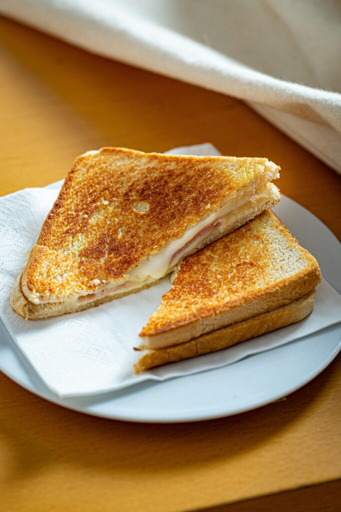 Hash Brown Hawaiian Toastie