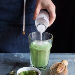 Making a Matcha Martini
